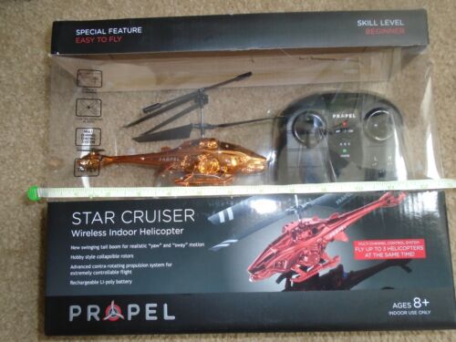 Propel Star Cruiser Wireless Remote Indoor Helicopter Beginner New - Picture 7 of 8