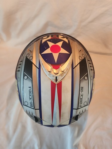 *RARE* KBC Airborne Edition 2 -“War Bird” motorcycle Helmet- Size Small - Picture 7 of 9