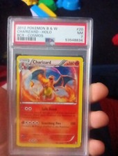 Pokemon: Charizard Holo #20/149 B & W Boundaries Crossed Cosmos 2012 - PSA 7