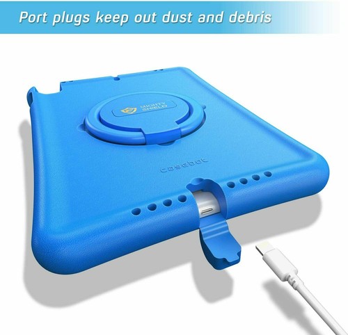 Case for iPad 9th/8th/7th Gen 10.2" Rotating Shockproof Full-Body Rugged Cover - Picture 7 of 13