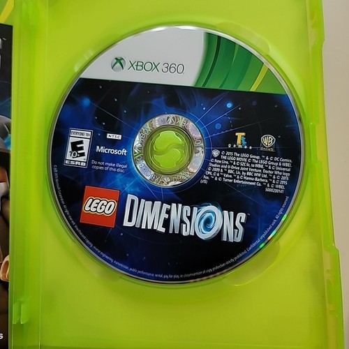 LEGO Dimensions: (Microsoft Xbox 360, 2015) CIB, disco come nuovo, manuale, testato - Foto 7 di 11