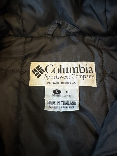 Vintage Retro Columbia Sportswear Ski Winter Jacket Coat Womens Small Medium - Imagen 5 de 6