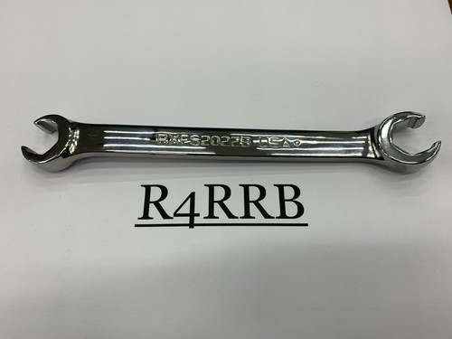 Snap-On Tools USA NEW 5/8" 11/16" SAE Double Flare Nut 6pt Line Wrench RXFS2022B - Picture 5 of 8