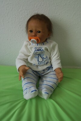 Rebornbaby, Künstlerpuppe, Puppe Willy aus dem Bausatz Willy von Linde Scherer