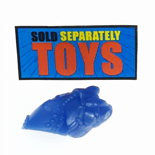 Total Justice Aquaman SHOULDER Armor spikes blue weapon accessory part DC Batman - Picture 3 of 7
