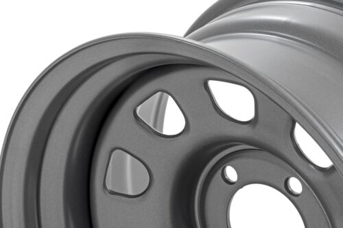 Rough Country Gray Steel Wheel | 17x9 | 6x5.5 | 4.25 Bore | -12 - RC51-7655G - Picture 3 of 8