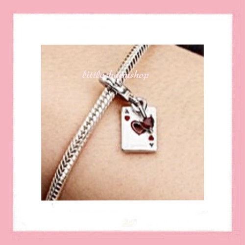 NEW Genuine PANDORA Disney Villains Queen of Hearts Dangle Charm - 793420C01 - Picture 4 of 9