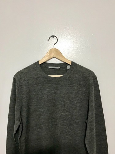 M283 NWT VINCE WOOL CASHMERE CREW NECK MEN SWEATER SIZE M in G $265 - Picture 2 of 6