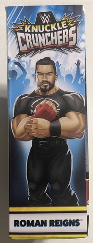 New Mattel WWE Wrestling Knuckle Crunchers Roman Reigns Figure *Mint* Bloodline - Picture 3 of 6