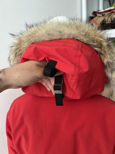 Nuovo! Autentico parka piumino donna Canada Goose Trillium vera pelliccia taglia S - Foto 10 di 23