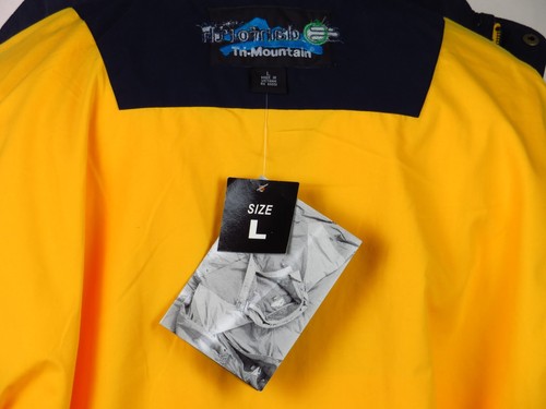 Tri Mountain Herrenjacke L gelb marineblau Boxen Danforth Brigade 07 Meisterschaften - Bild 10 von 12