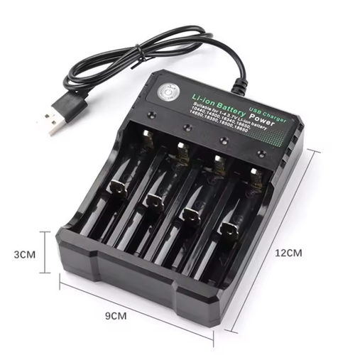 18650 / Universal 4 Slot Battery Charger Display Smart For Li-Ion Ni-MH/Ni-Cd - Picture 2 of 6