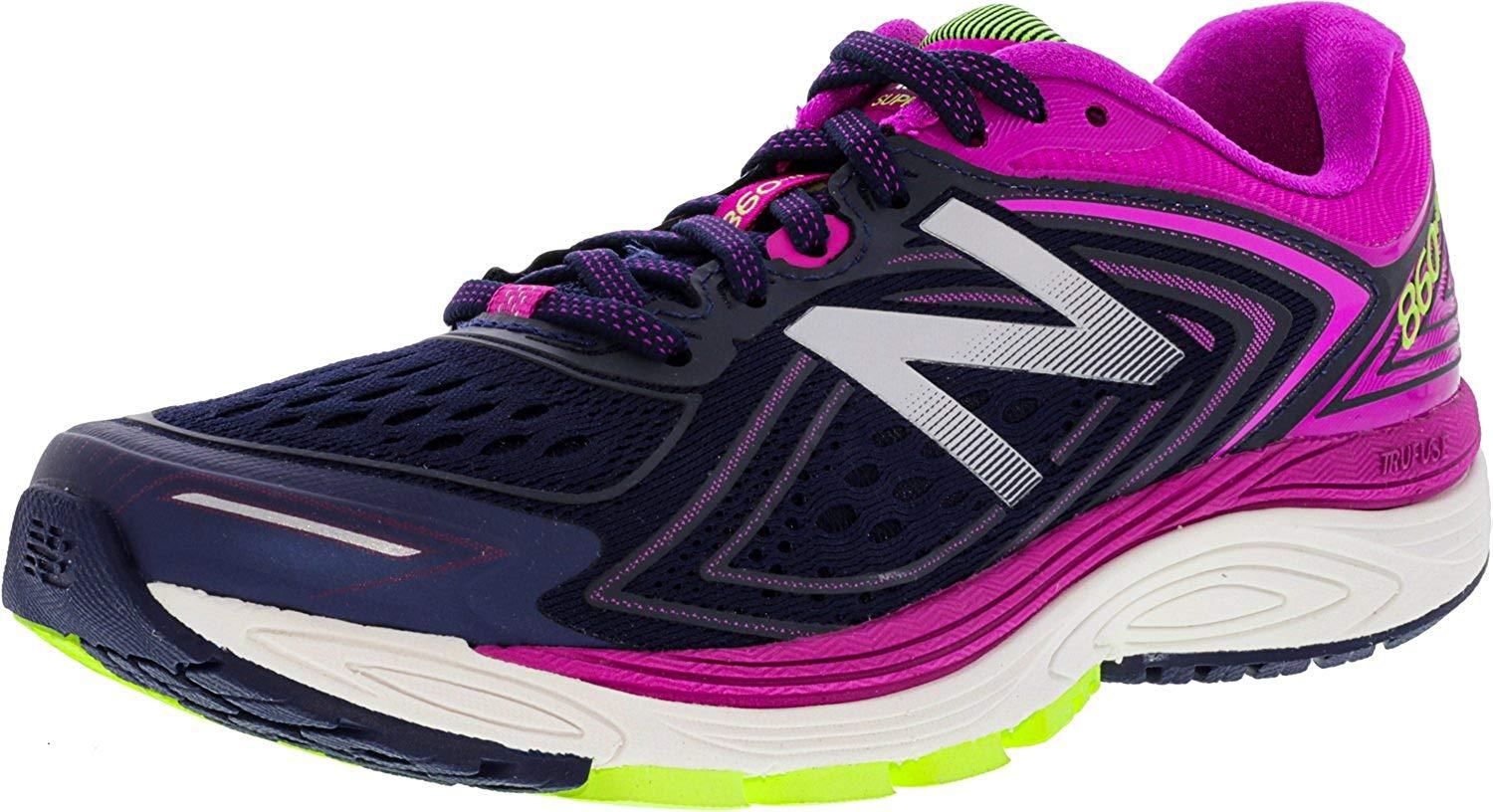 New Balance Womens W860 GB8 Running Fabric Low Top Lace Up, Purple, Size 7.0 New Balance Womens W860 GB8 Running Fabric Low Top Lace Up, Purple, Size 7.0