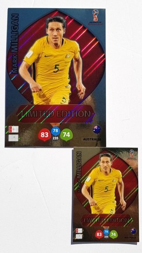 PANINI WORLD CUP 2018 Adrenalyn XL & XXL LIMITED EDITION AUSTRALIAN FIFA CARDS - Picture 4 of 66