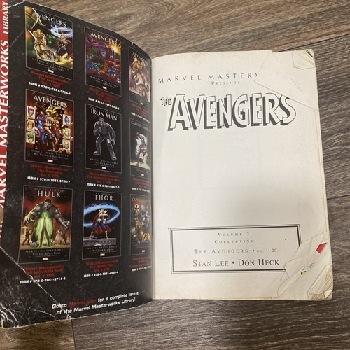 Marvel Masterworks: The Avengers Vol. 2 (Stan Lee Don Heck TPB Softcover 2009) - Picture 5 of 12