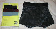 ALL IN MOTION - NEW - 4 PAIR - S 6/7 YOUTH - COTTON BLEND BOXER BRIEFS