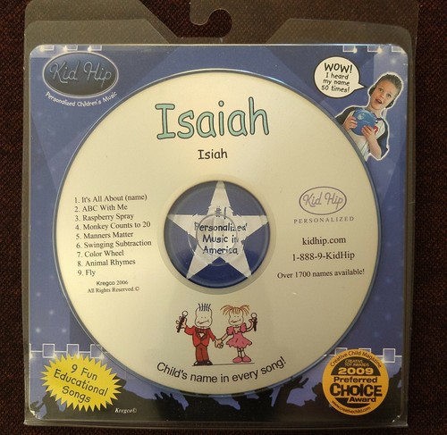 Your Childs Name in Songs Personalized Cd - LOTS OF NAMES TO CHOOSE FROM kid hip - Bild 78 von 185