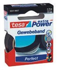 Tesa extra Power Gewebeband 19mm x  25m schwarz, TS251990