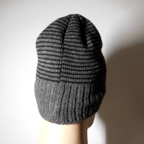 N23.568 Cappello Grigio Nero Taglia Unica Eurodragone Italie Moda Vintage Da Hom - Foto 6 di 16