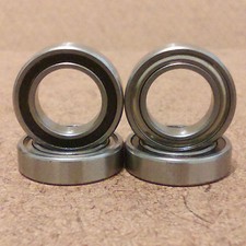 3/8 inch bore. 4 Radial Ball Bearing. Hybrid Rubber/Metal Seal. Lowest Friction