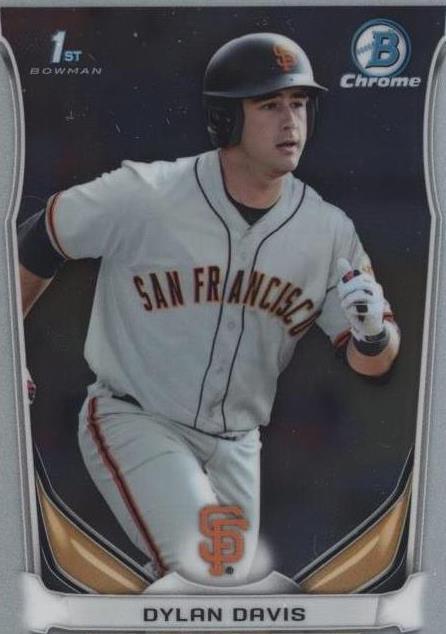 2014 Bowman Draft - Dylan Davis #CDP94 - 1 of 1