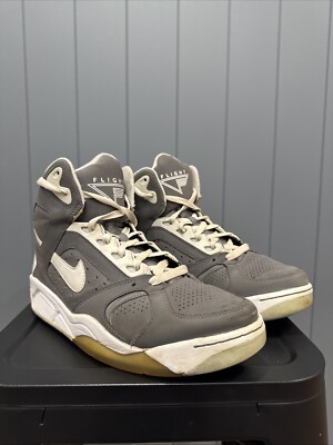 Size 9 - Nike Air Flight Lite High Gray