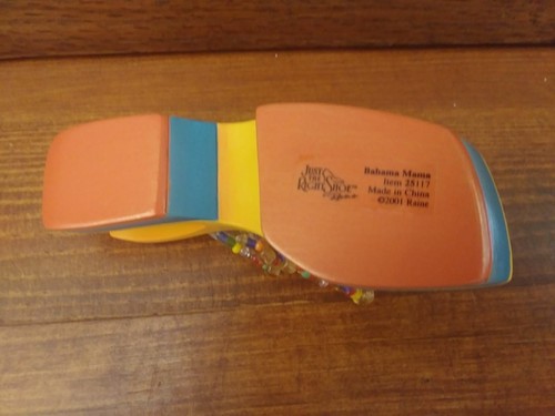 2001 JUST THE RIGHT SHOE "BAHAMA MAMA" NO. 25117 - Bild 6 von 12