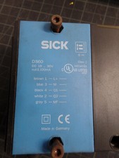 SICK DS60-1016687 PHOTOELECTRIC PROXIMITY SENSOR, SALE IS BY THE EACH, USED