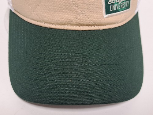 University Baylor Bears Quilted Trucker Snapback Hat The Game Adjustable Cap - Picture 5 of 12