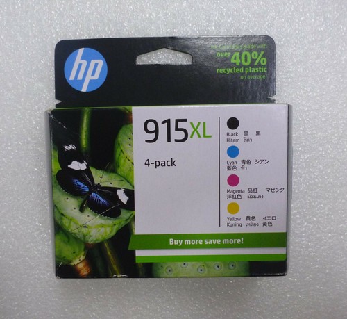 Genuine Original HP 915XL Colour High Yield Ink Cartridges - Picture 2 of 6