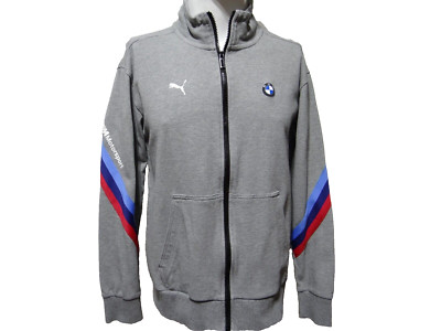 Puma BMW M Motorsport Sweatshirt Full Zip Jacket Men s Size Small