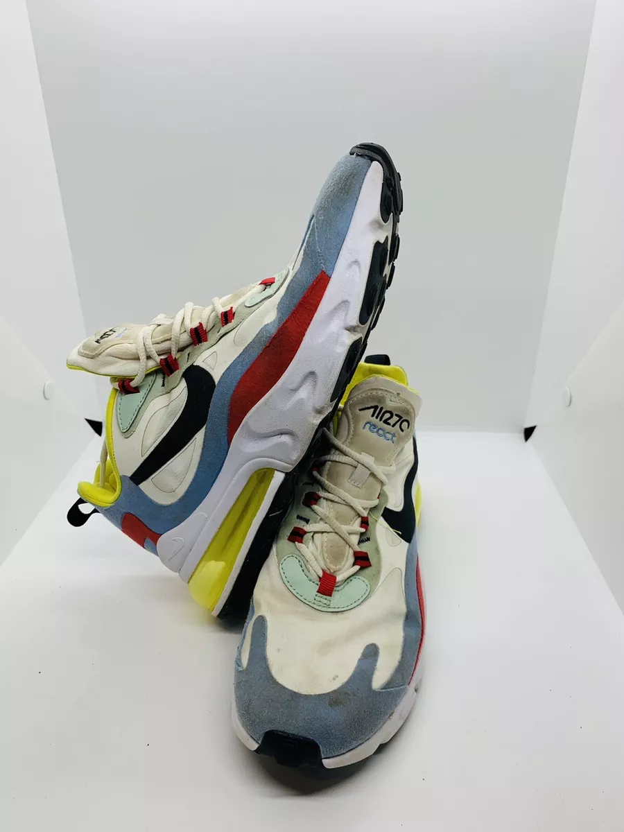 Nike Air Max 270 React Bauhaus Phantom/Blue/Yellow AT6174-002