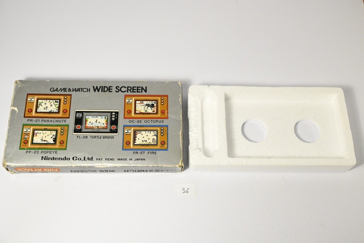 Vintage Boxed Nintendo Game And Watch Fire Attack Game 1982 | eBay