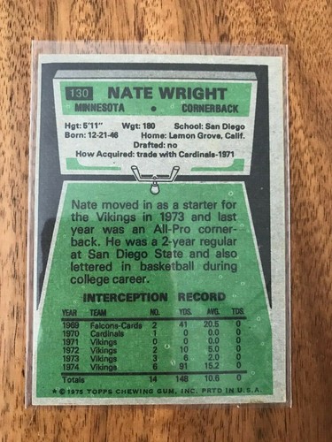 1975 Topps Football Cards #1-266 most EX/NM Set Break Pick to complete set ! - Picture 229 of 475