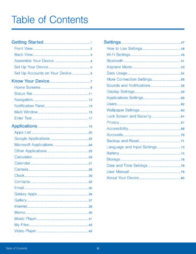 Samsung Galaxy View Tablet 18.4-Model SM-T670-Device User Manual Guide on CD - Picture 4 of 12