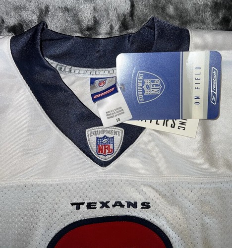 100% Authentic Reebok Houston Texans David Carr Football Jersey NWT SZ 58 - Picture 3 of 7