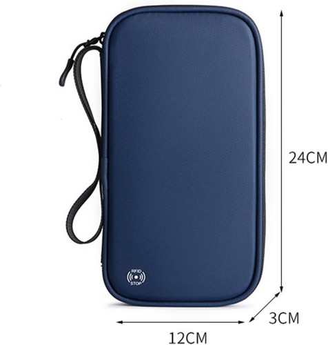 Reisepass Tasche, Reisepass Tasche,Reiseunterlagen Organizer für Damen & Herr... - Bild 3 von 10