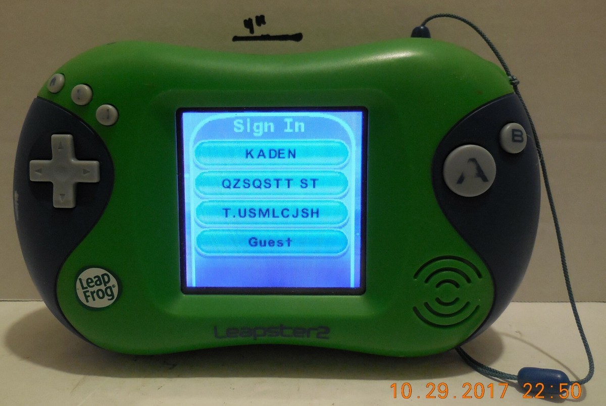 Leapfrog Leapster 2 Handheld Game System Rare VHTF Leapfrog Leapster 2 Handheld Game System Rare VHTF