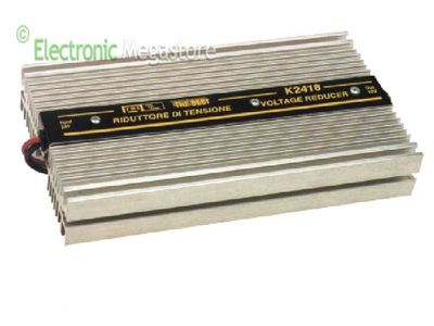 RIDUTTORE TENSIONE IN 13-30V OUT 12-13,8V 24A MAX K2418 PER CAMION CAMPER BARCHE