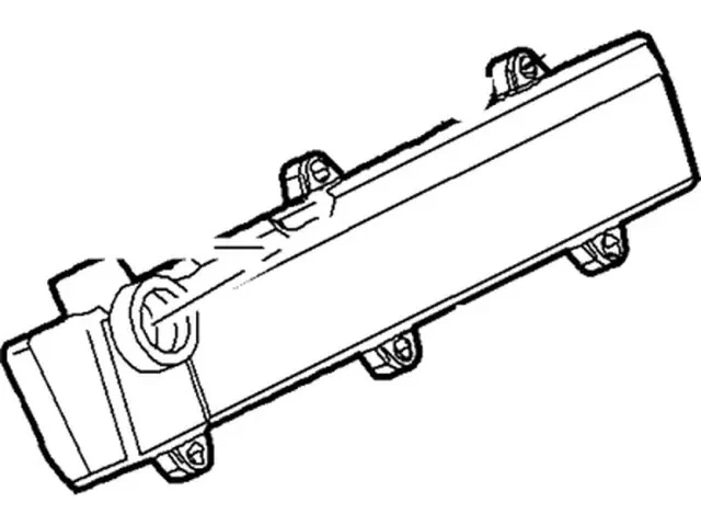 Válvula de ventilación del cárter del motor original Ford 1994-2003 F4TZ-6A665-A Foto 2 de 2
