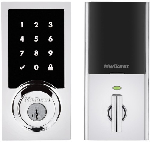 Kwikset 918CNTZW700-S Home Connect Contemporary Keyless Entry - Nickel - Picture 7 of 12