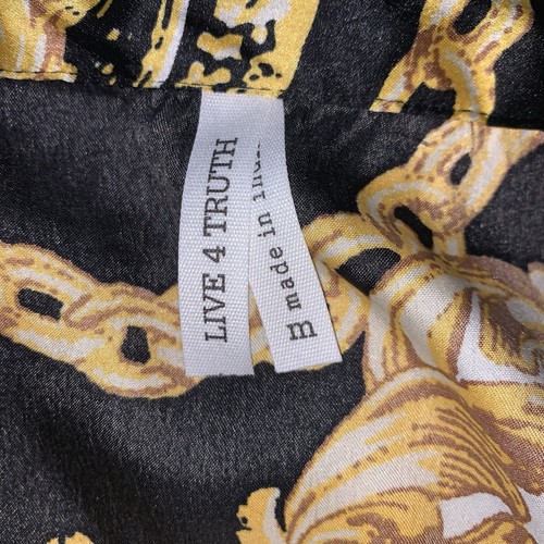 Live 4 Truth Cropped-Top vorne zum Binden Größe Medium neu mit Etikett - Bild 3 von 5