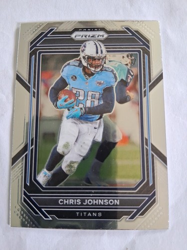 2022 Panini Prizm Football Chris Johnson Card #291 Tennessee Titans - Bild 3 von 7