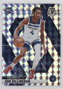 2024-25 Panini Mosaic Rookies Mosaic Prizm Rob Dillingham #218 Rookie RC