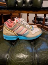 Stunning Adidas XZ 0006 mens trainers UK 9.5 zx 8000 aqua super quality Torsion 