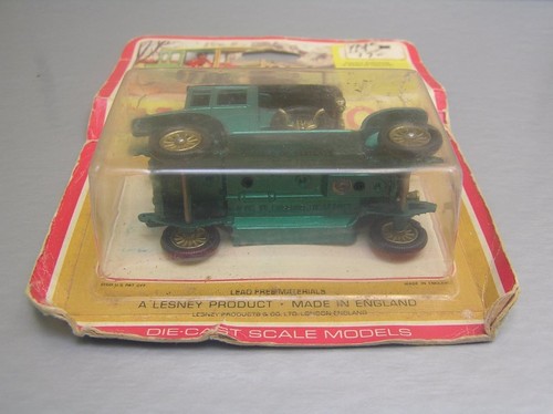Matchbox Models of Yesteryear Y-3 1910 Benz Limousine in rare blister card MIB - Picture 4 of 5