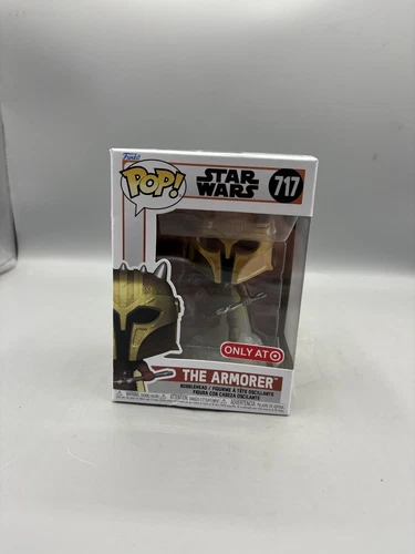 Funko Pop! Target Exclusive Star Wars: The Mandalorian - THE ARMORER #717 READ