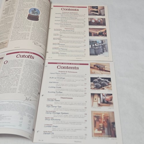 ShopNotes Magazine Lot of 6 Issues 19 - 24 Volume 4 1995 - Picture 7 of 7