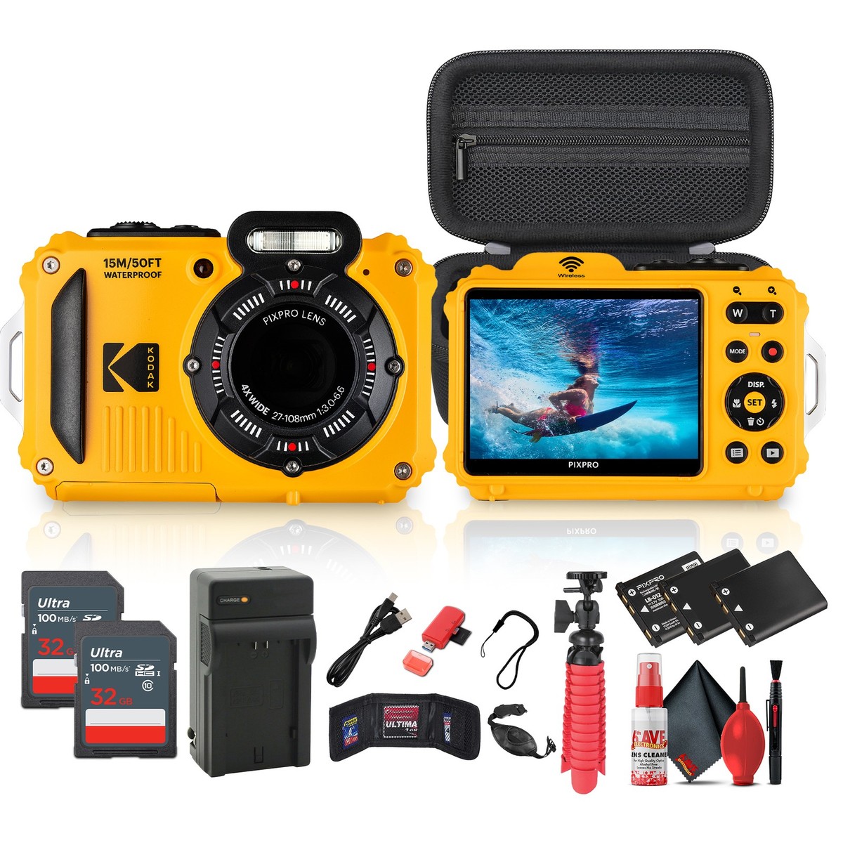 【デジカメ】KODAK PIXPRO WPZ2 Amazon.com : KODAK PIXPRO WPZ2 Rugged Waterproof Digital