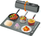 Electric Warming Tray - Full Surface Heating,Rollable & Portable,Premium